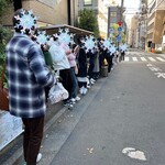 創作麺工房 鳴龍 - 並び客