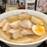 喜多方ラーメン 坂内 - 焼豚ラーメンTP味付たまご