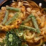 Sumaru Tei - 2023/12/02
      新爆盛四天王 野菜かき揚げWうどん 500円
      ✳︎麺2玉+野菜かき揚げ×2
      ✳︎白飯大盛&ちりめん付き
      メンチカツ JAF会員特典