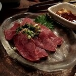 焼肉 スタミナ苑 - ハツ刺し