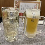 Kanekoya - ハイボール280円　生ビール280円　ハッピーアワー