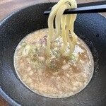 Kai To Ushi No Chuukasoba Umi Tora - 最後はスープ割り出来ます。