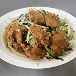 宝来家 - レバニラ炒め