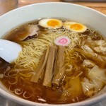 大勝軒 - こちらは入院前に食べたワンタン麺です