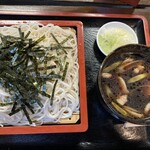 きそば たらふく - 鴨せいろ大盛り