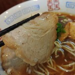 麺屋 隊長 - しっとり柔らかい炙りチャーシュー