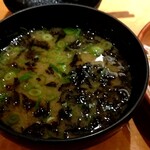Bikkuri Donki - 布海苔の味噌汁