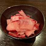 日本酒場 大感謝 - 赤カブ甘酢漬け
