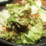 駿河 - 2013.11.18  定番豚丼定食のサラダ☆
