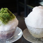 Chimoto Sohonten Karuizawa Honten - 宇治ミルク金時（840円）と夏みかん（788円）
                      