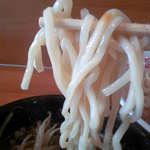 麺屋路三 - 麺の表情