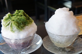 ちもと総本店 - 宇治ミルク金時（840円）と夏みかん（788円）
