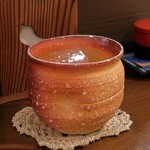 桶家乃隠居 - 芋焼酎 ロックで