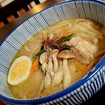 西尾八ツ橋の里 - 山椒鶏みそうどん（お店イチオシ）