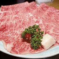 すき焼き 牛しゃぶ 松重 - 