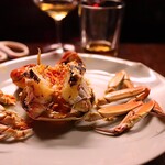 福星 - 上海蟹 オスの活け蒸し