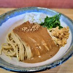 中華蕎麦 鳴神食堂 - あえ玉(濃厚牡蠣醤油)