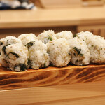 せん心 - 余ったご飯はお土産として持ち帰れます（おにぎり）