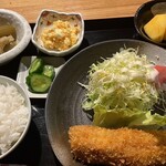 Shokusai Bishu Yashima - 日替わり定食850円 ホッケフライ