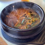 大昌園 - 牛肉スジスープ(辛口)¥680