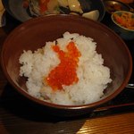 釜と七厘 - イクラは御飯に乗っけて