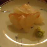 企久太 - 活き平目の刺身