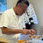 鮨おばな - 雲丹パフェ