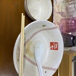 らーめん弥七 - 完食！