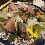 炙り炉端 山尾 - 本日のおすすめ鮮魚十種