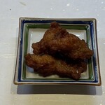 美味いもん屋 わ多なべ - 鶏肉と野菜のさつま揚げ