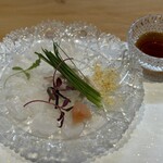 美味いもん屋 わ多なべ - ふぐの刺身