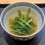 美味いもん屋 わ多なべ - せり鍋