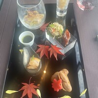 眺遊楼 - 【六種彩り前菜盛り合わせ】