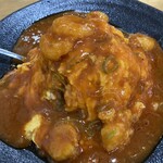 福来源 - 海老チリ丼750円(税込)