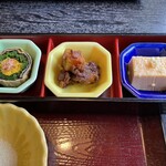 百壱 楠 - 3種類の小鉢