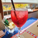 小さな洋食屋さん プティ リジエール - ハンバーグランチ(2000円)　ザクロソーダ