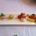 レストランテ 風 - 温前菜５種