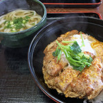 Ooishiya - カツ丼とミニうどんのセット