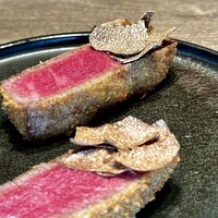 焼肉うしごろ 池袋店 - 黒毛和牛ヒレカツ　～黒トリュフ添え～