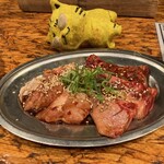 ホルモン肉五郎 - 選べる定食　カルビ×鶏もも　850円（税別）