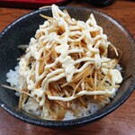 らー麺　つやつや - ネギ丼(マヨネーズトッピング)