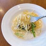 Osteria nana - ゴルゴンゾーラチーズクリームソースのスパゲティ