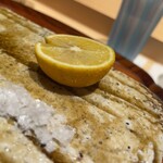 おにく 花柳 - 完熟酢橘とお塩で