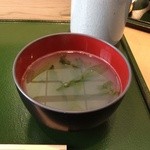 すし匠 - 蜆のお椀（ランチ）