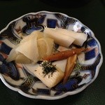 すし匠 - 漬物（ランチ）