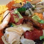 すし匠 - 具アップ（ばらちらし）