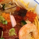 すし匠 - 具アップ（ばらちらし）