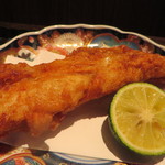 銀座 水野 - 河豚の唐揚げ