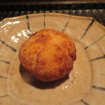 銀座 水野 - 長芋の揚げ物