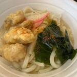 うさんちゅカフェ - タコ天ぶっかけうどん